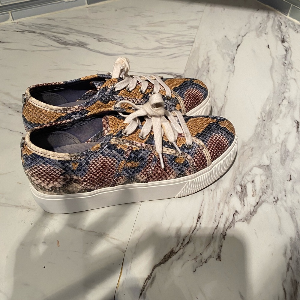 Steve Madden Snake-skin Platform Shoes